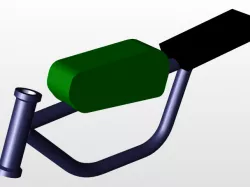 TVS 50 XL FRAME MODIFIED