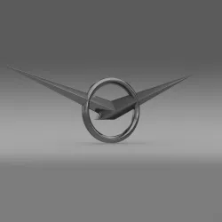 UAZ Logo 3D model