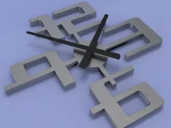 Umbra Big Time Clock 3D model