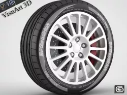 Wheel 3D model