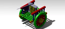Wooden Sugarcane Crusher