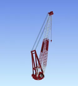 1200T Leg Encircling Crane (LEC) Offshore