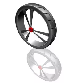 175/65 R15 Alloy Wheel Assembly with SG Embossing/Pocket