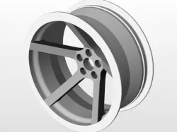 18" Aluminum Wheel