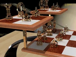 3D Chess Set