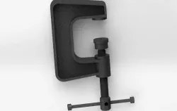 3D Printable C Clamp with Tutorial Video