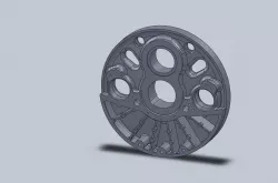 4-8-8-4 Big Boy Main Drive Wheel