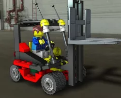 7733 Fork Lift LEGO set