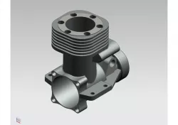 Aero-Model engine block