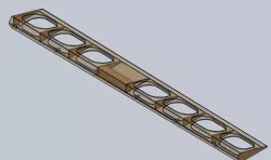 Aileron of Wing Extra 300