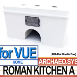 Ancient Rome Kitchen A 3D model
