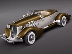 Auburn Speedster 851 3D model