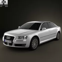 Audi A8 2009 3D model