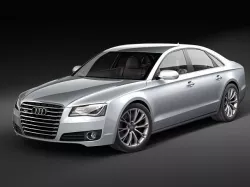 Audi A8 2010 3D model