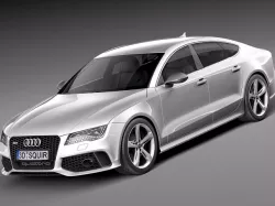 Audi RS7 2014 3D model