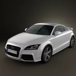 Audi TT RS 2009 3D model
