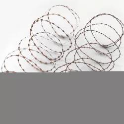 Barbed and razor wire 3D model