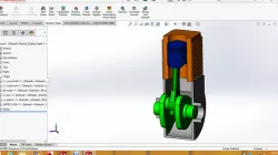 basic engine assembly (2 stroke engine )