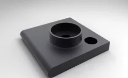Battery Six Volt plate