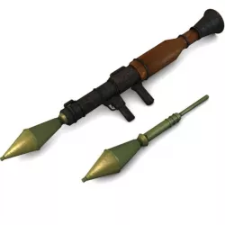 Bazooka Rocket Launcher 3D model