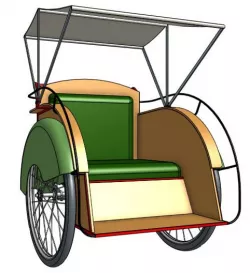 becak