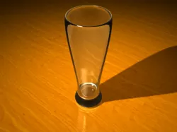 Beer glass 3D model