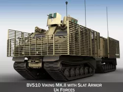 BVS10 Viking MKII - UK Forces 3D model
