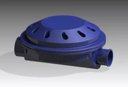 Carcaza en Fundicion / Cast iron housing, valve