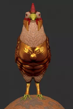 Chicken 3D model