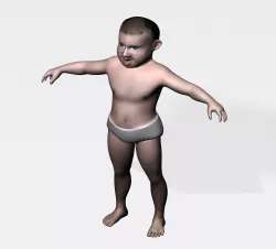 Child 3D model