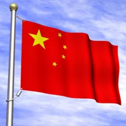 Chinese Flag 3D model