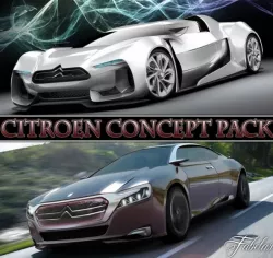 Citroen Concept pack 3D model