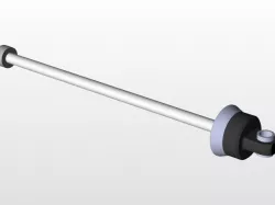 Coil over shock
