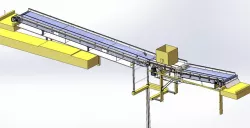 Conveyor line for Dirol Russia