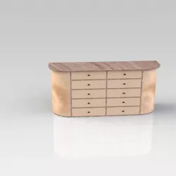 Curved Side Board