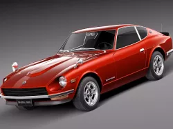 Datsun 240z 1969 1978 3D model