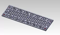 Decorative Cast Iron Grate