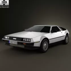 DeLorean DMC-12 1981 3D model