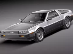 DeLorean DMC-12 3D model