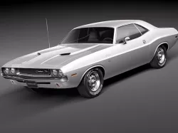 Dodge Challenger 1970 3D model