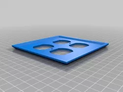 Dual plug plate