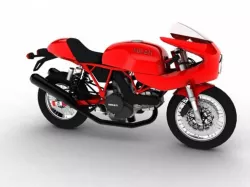 Ducati 1000S 2009 3D model