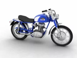 Ducati 250 Scrambler 1964 3D model