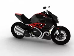 Ducati Diavel 2011 3D model