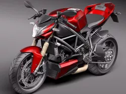 Ducati StreetFighter 2011 3D model