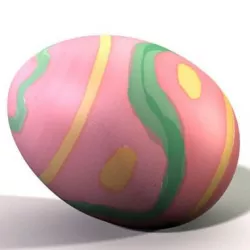 Easter egg 3D model