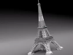 Eiffel Tower 3D model