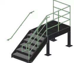 Exterior Steel Stairs