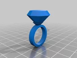 Fake Diamond ring