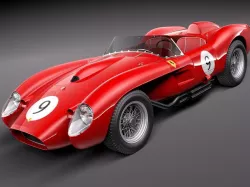 Ferrari 250 Testa Rossa 1957 3D model